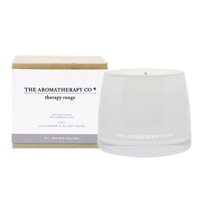 Therapy Candle Relax - Lavender & Clary Sage