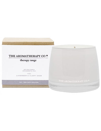 Therapy Candle Relax - Lavender & Clary Sage