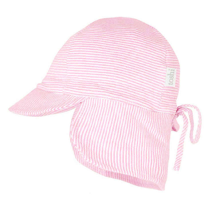 Toshi Flap Cap - Blush