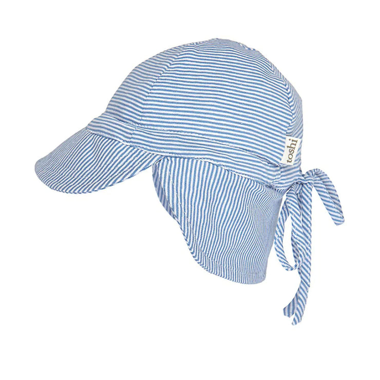 Toshi Flap Cap - Sky