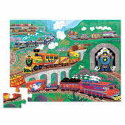 Crocodile Creek Classic Floor Puzzle 36 pc - All Aboard