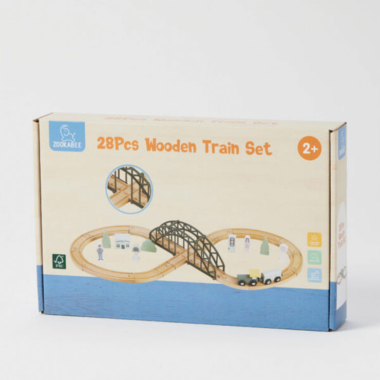 Zookabee Wooden Train Set