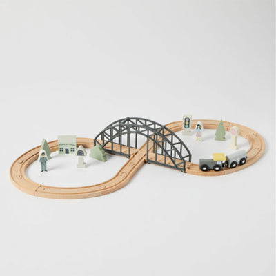 Zookabee Wooden Train Set