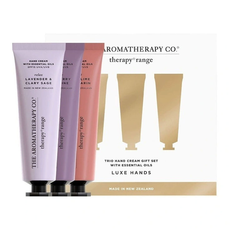 Therapy Luxe Hands Trio Gift Set - Relax, Restore & Uplift