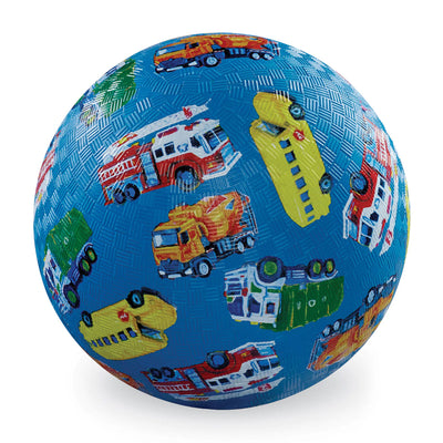 Crocodile Creek Play Ball - City Vehicles (Blue)
