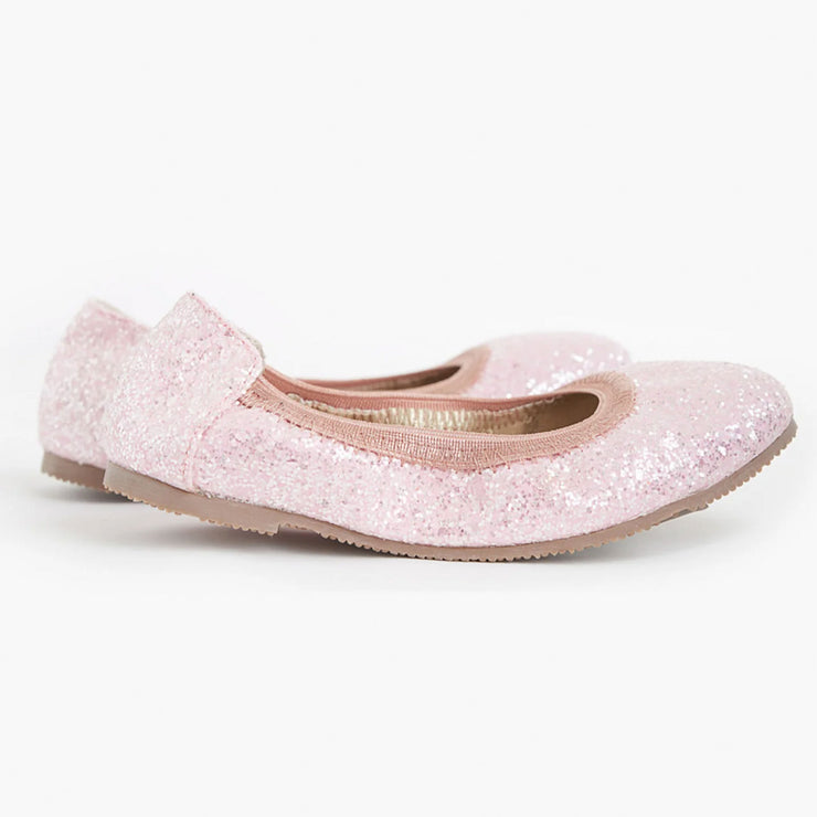 Walnut Catie Freckle Ballet Flats - Pink