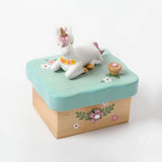 Wooderful Life - Sitting Unicorn Mini Music Box