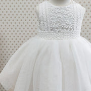 Bebe Embroidered Organza Dress