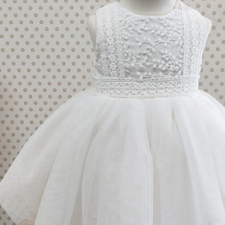 Bebe Embroidered Organza Dress