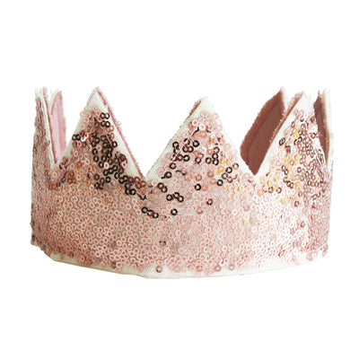 Alimrose Sequin Crown - Rose Gold