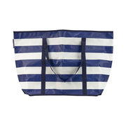 Annabel Trend Jumbo Beach Bag - Navy Stripe