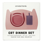 Annabel Trend 4pc Dinner Set - Cat