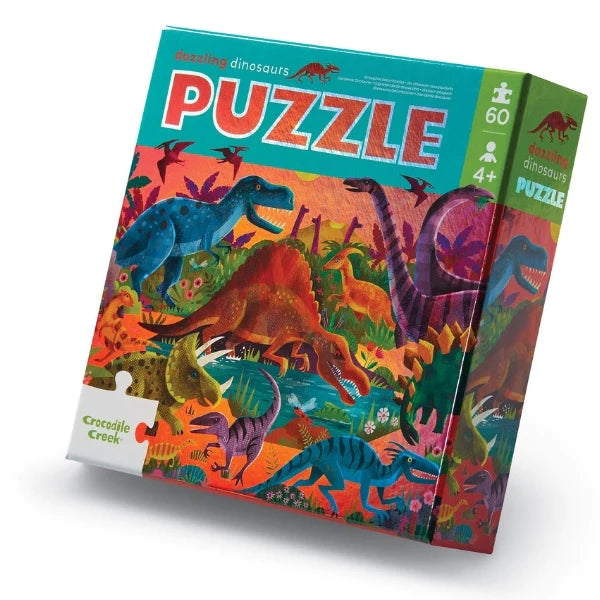 Crocodile Creek Dazzling Dinos Puzzle