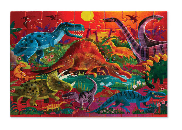 Crocodile Creek Dazzling Dinos Puzzle