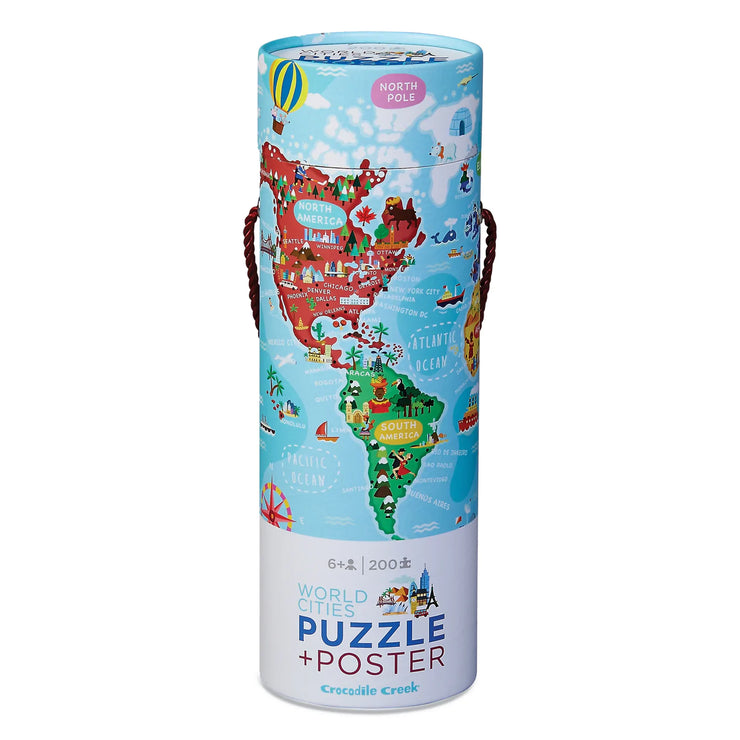 Crocodile Creek World Cities Puzzle