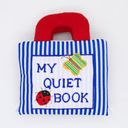 Dyles Quiet Book - Blue Stripe