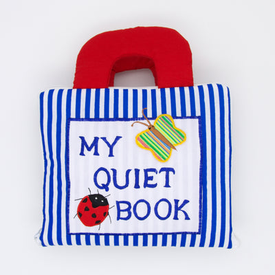 Dyles Quiet Book - Blue Stripe