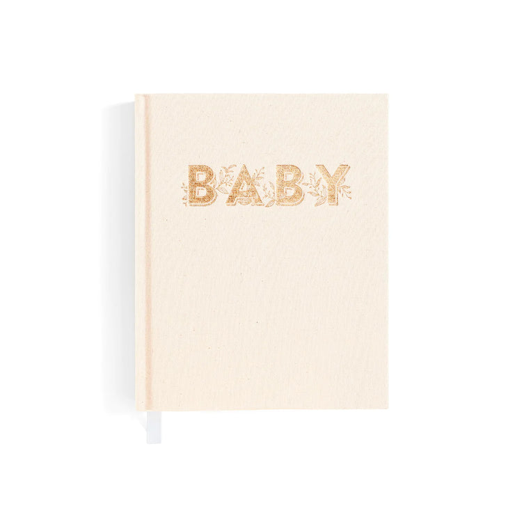 Fox & Fallow Mini Baby Book - Oatmeal