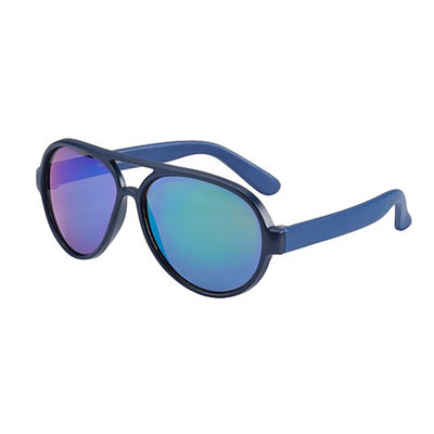 Frankie Ray Pilot Sunglasses - Matt Blue