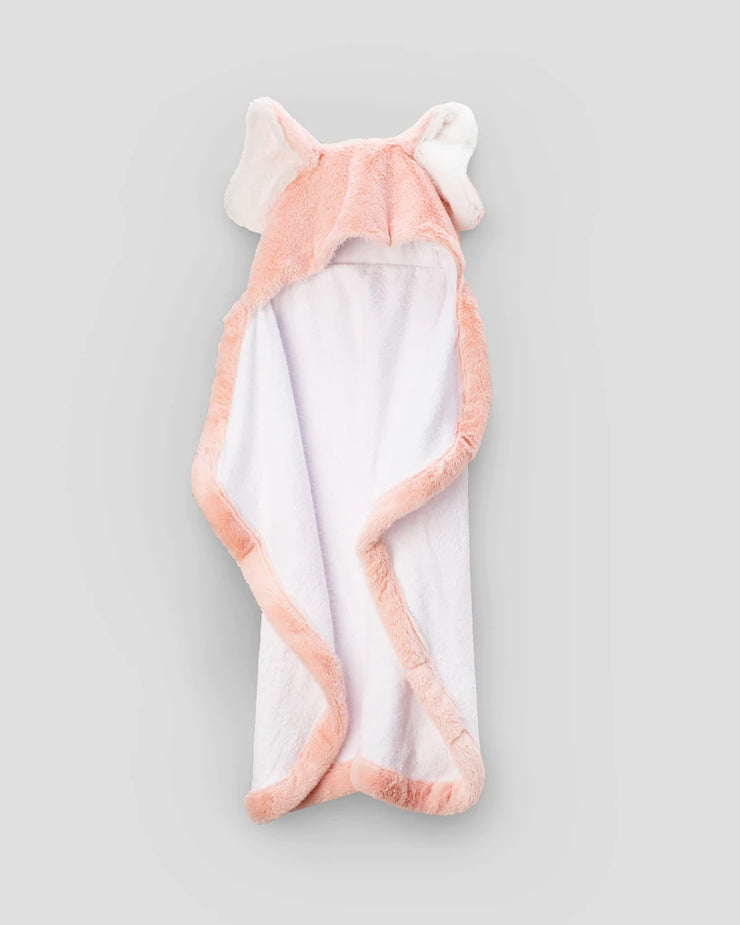 Little Linen Hooded Towel - Soft Pink