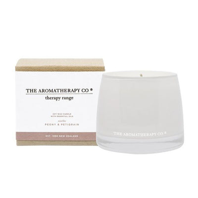 Therapy® Candle Soothe - Peony & Petitgrain