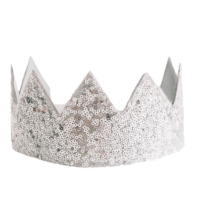 Alimrose Sequin Crown - Silver