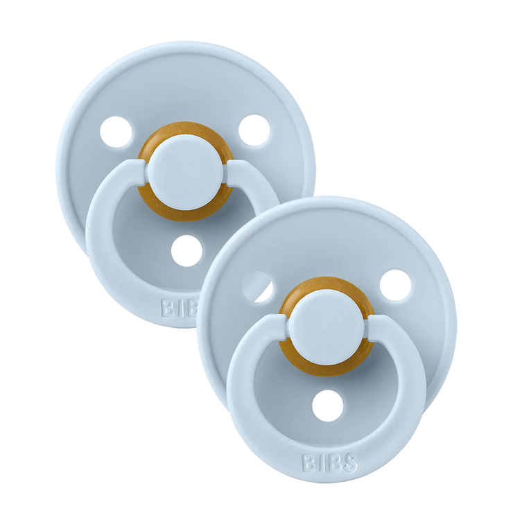 Bibs Pacifier - Baby Blue 2 Pack