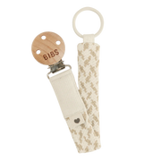 Bibs Pacifier Clip - Ivory/Vanilla