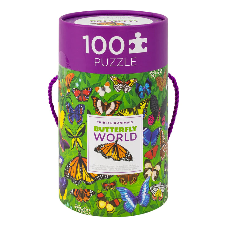 Crocodile Creek Butterfly World Puzzle