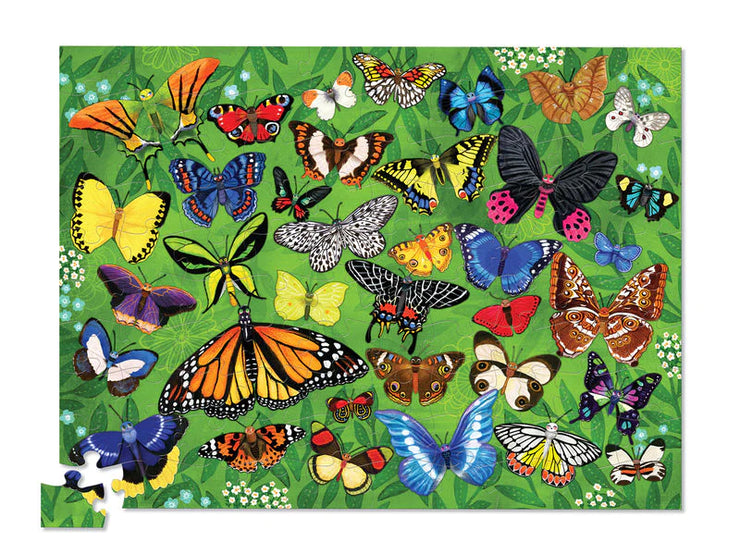 Crocodile Creek Butterfly World Puzzle