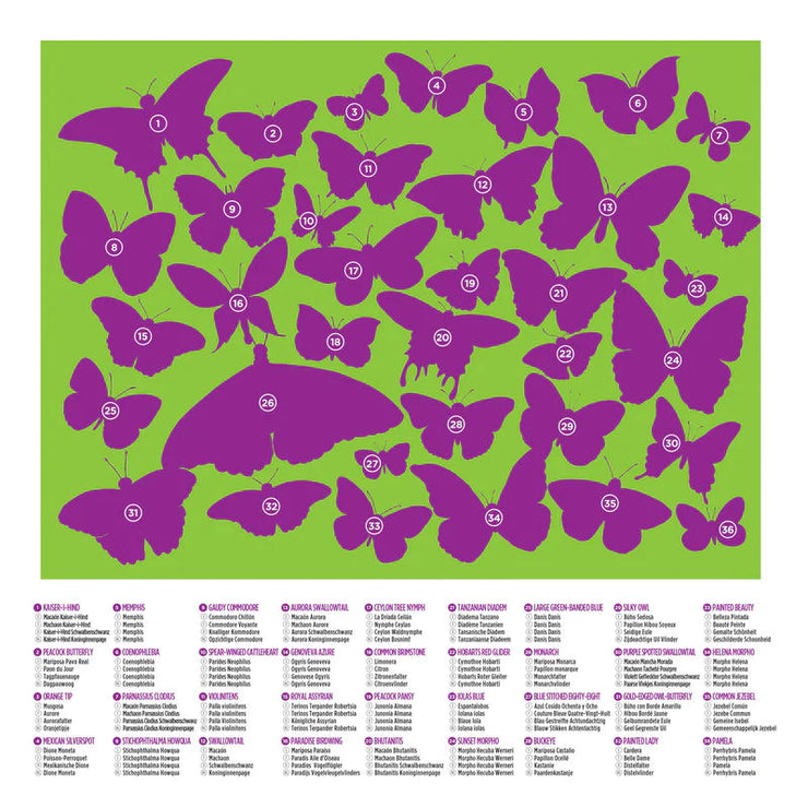 Crocodile Creek Butterfly World Puzzle