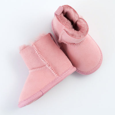Emu Sheepskin Booties in pink the perfect baby Ugh boot from Australia