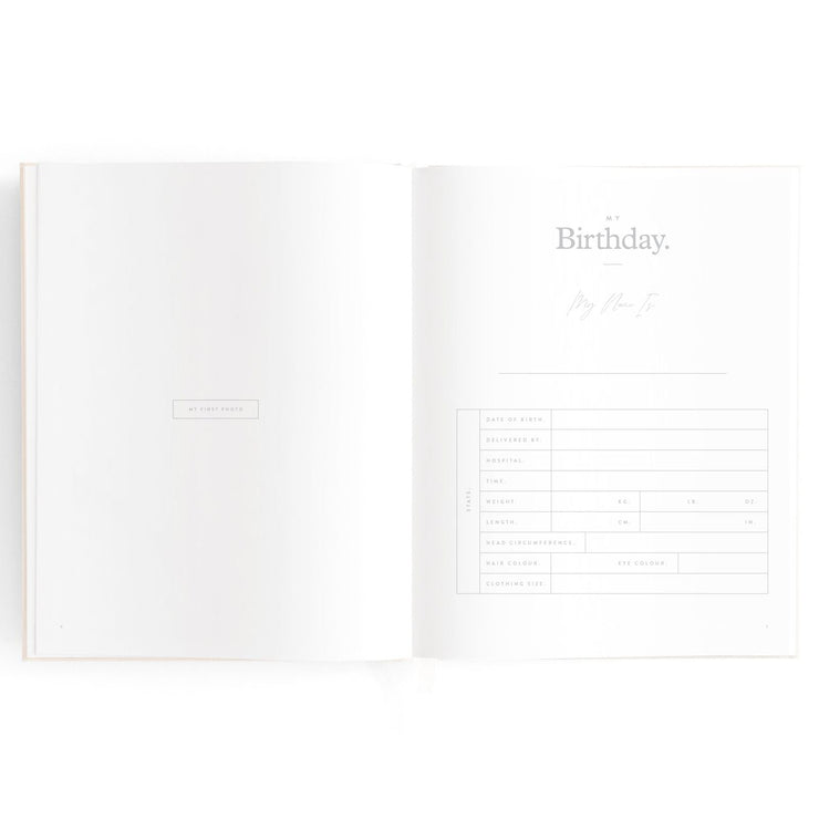 Fox & Fallow Baby Book - Rose