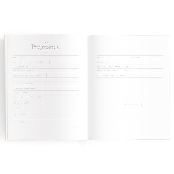 Fox & Fallow Baby Book - Rose