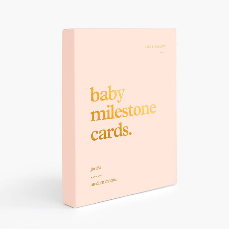 Fox & Fallow Milestone Cards - Cream