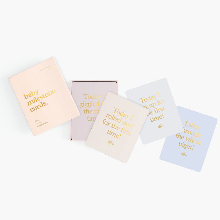 Fox & Fallow Milestone Cards - Cream