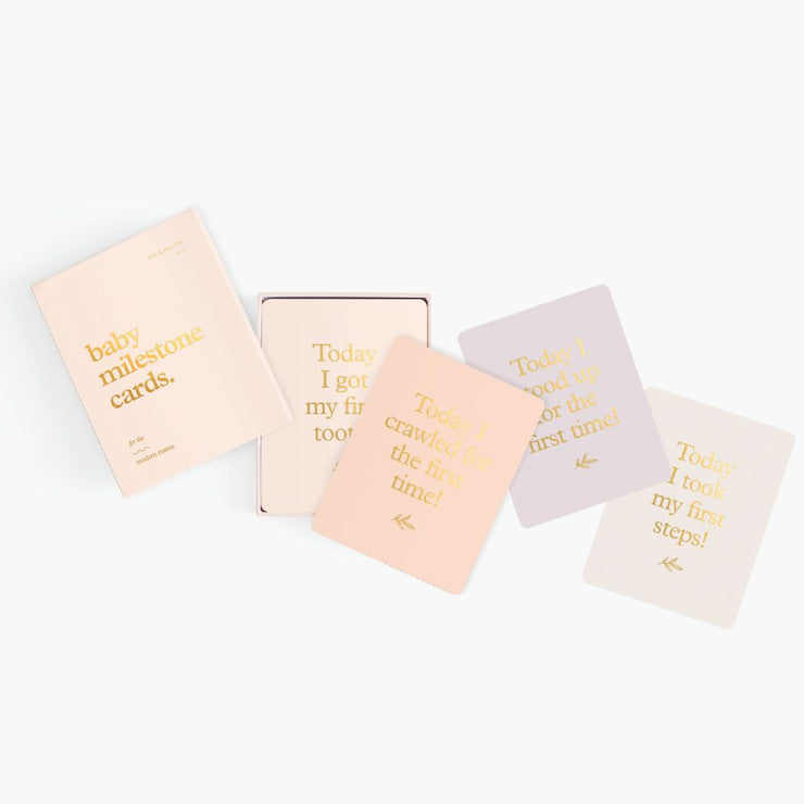 Fox & Fallow Milestone Cards - Cream