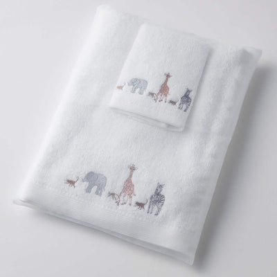 Jiggle & Giggle Zoo Life Towel & Washer Set