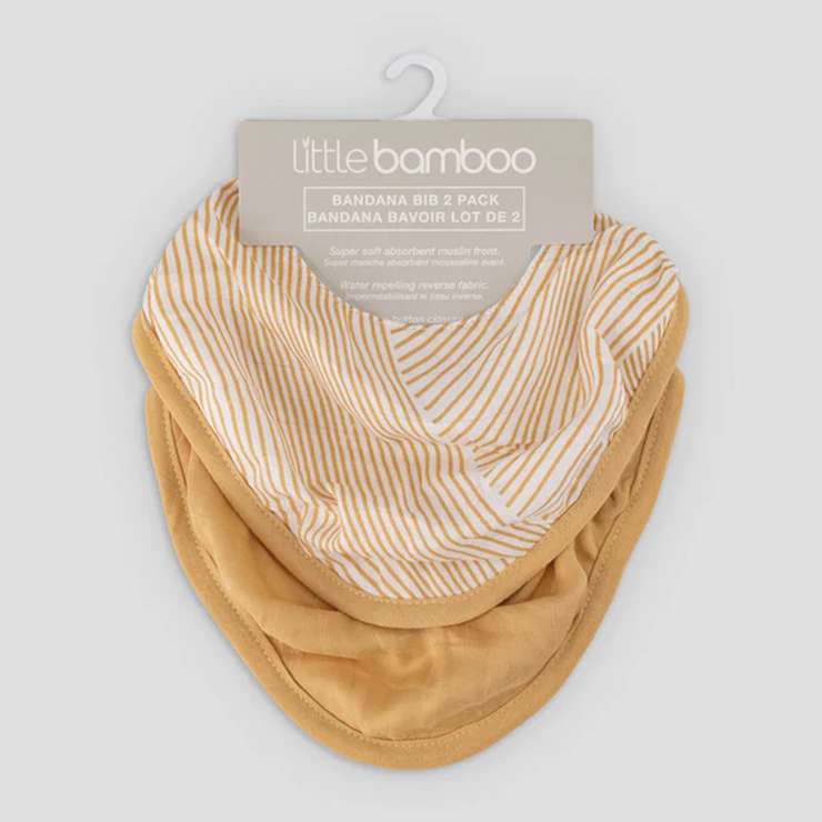 Little Bamboo Bib Set - Marigold