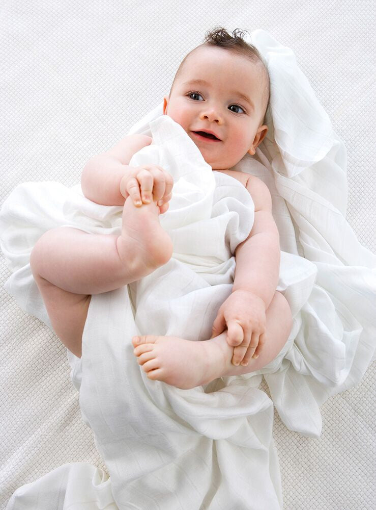 Little Bamboo Muslin Swaddles