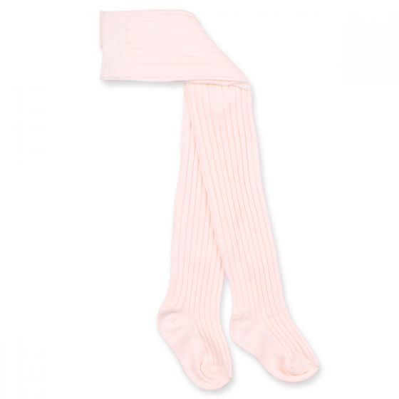 Minihaha Rib Tights -  Pale Pink