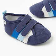 Walnut Baby Nate Retro Canvas - Navy
