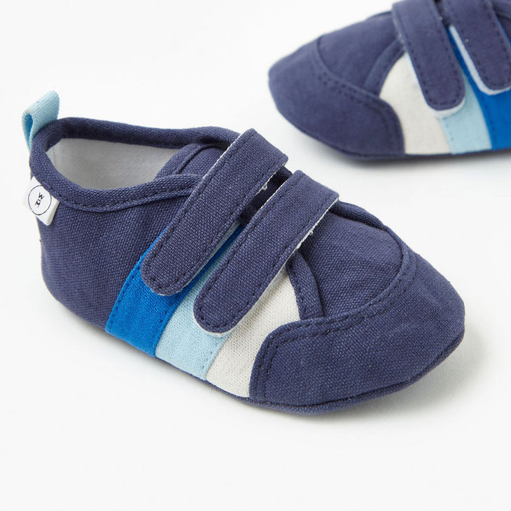 Walnut Baby Nate Retro Canvas - Navy