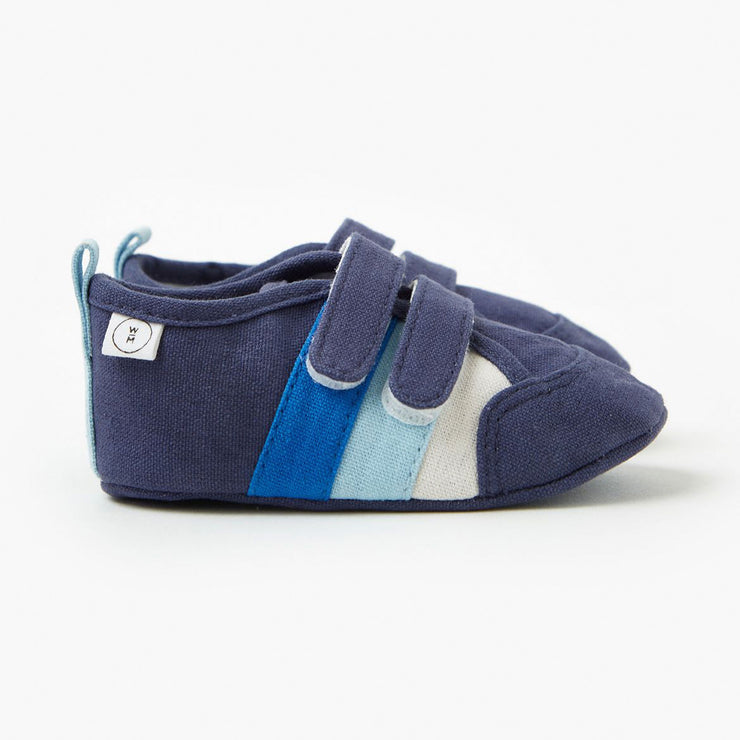 Walnut Baby Nate Retro Canvas - Navy